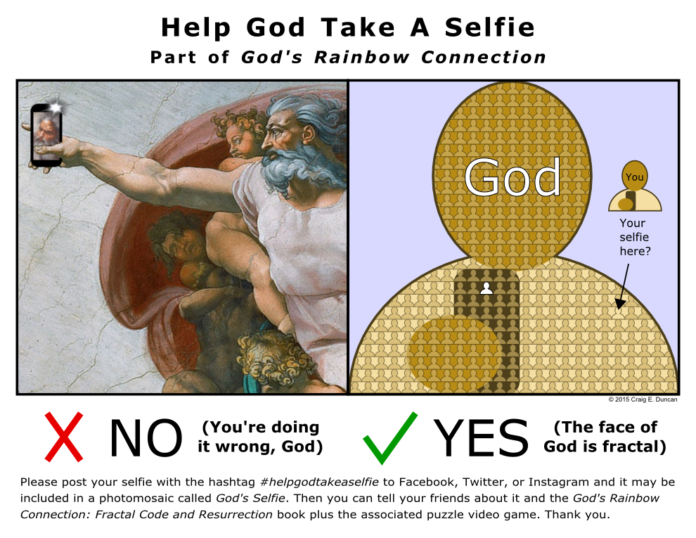 Help God Take A Selfie